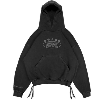 BLACK "AUTUMN" HOODIE