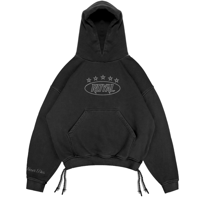 BLACK "AUTUMN" HOODIE